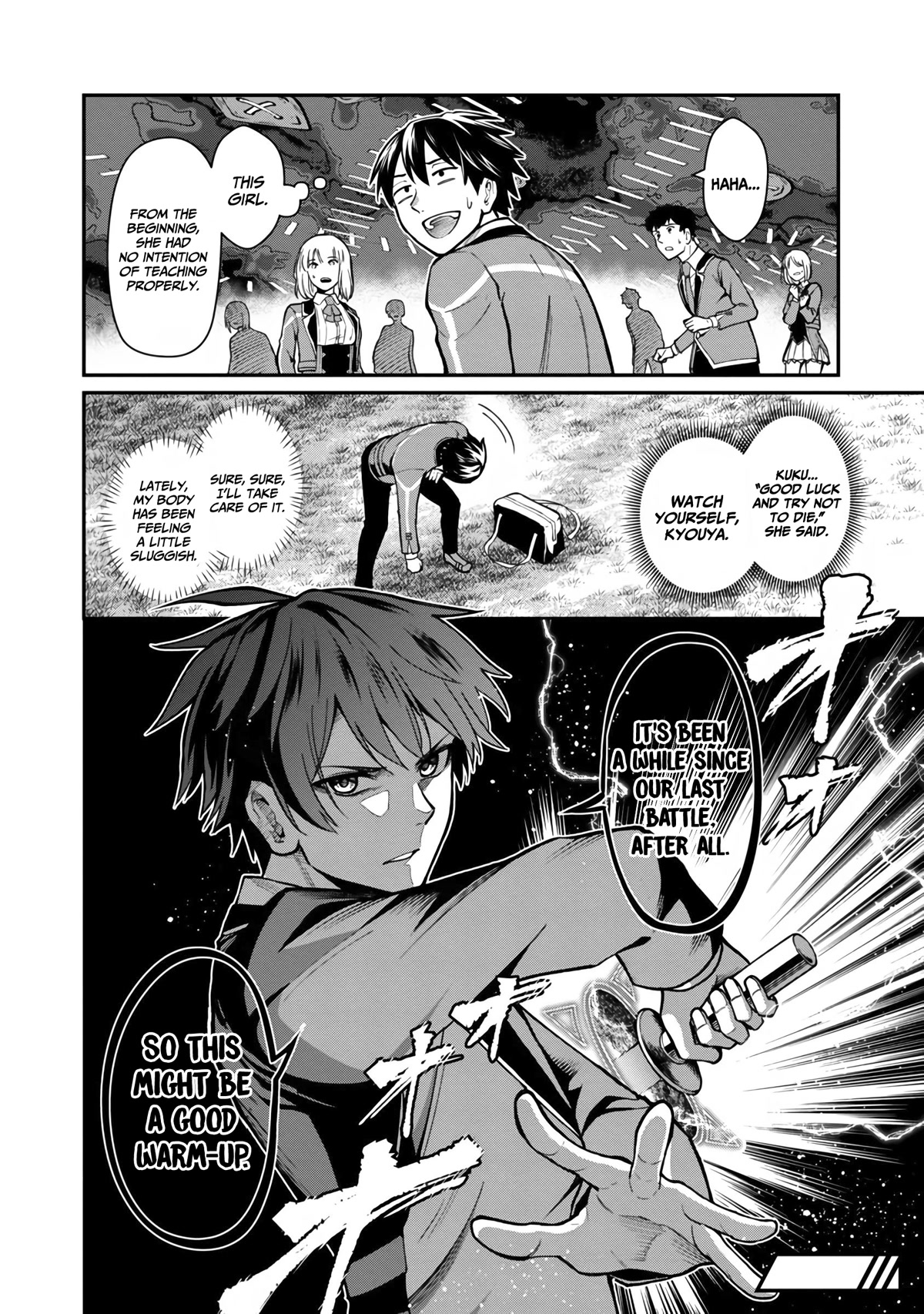 A Hero Trained by the Most Evil Demon King is Unrivaled in the Academy of Returnees from Another World Chapter 4 page 24 - Chapter 4