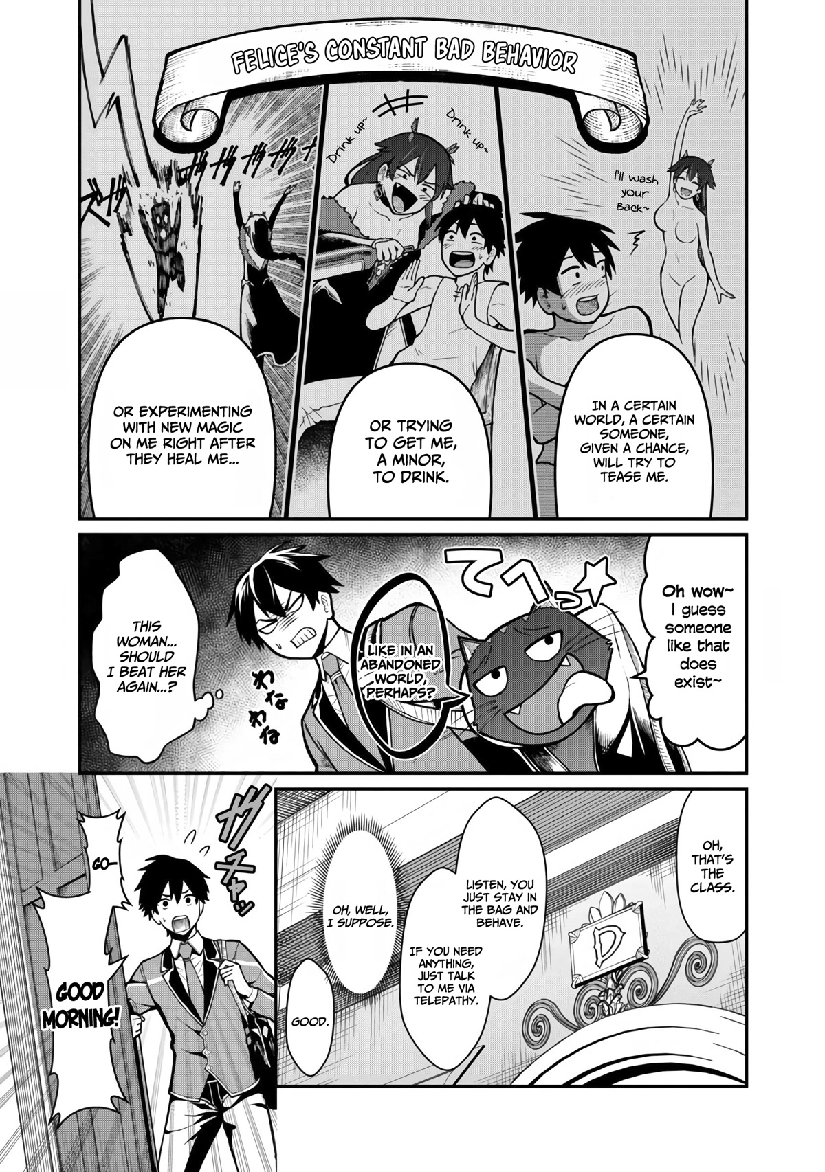 A Hero Trained by the Most Evil Demon King is Unrivaled in the Academy of Returnees from Another World Chapter 4 page 6 - Chapter 4