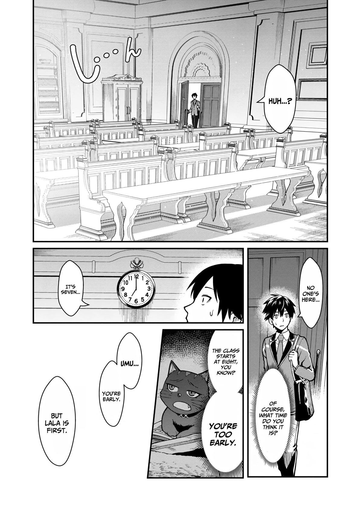 A Hero Trained by the Most Evil Demon King is Unrivaled in the Academy of Returnees from Another World Chapter 4 page 7 - Chapter 4