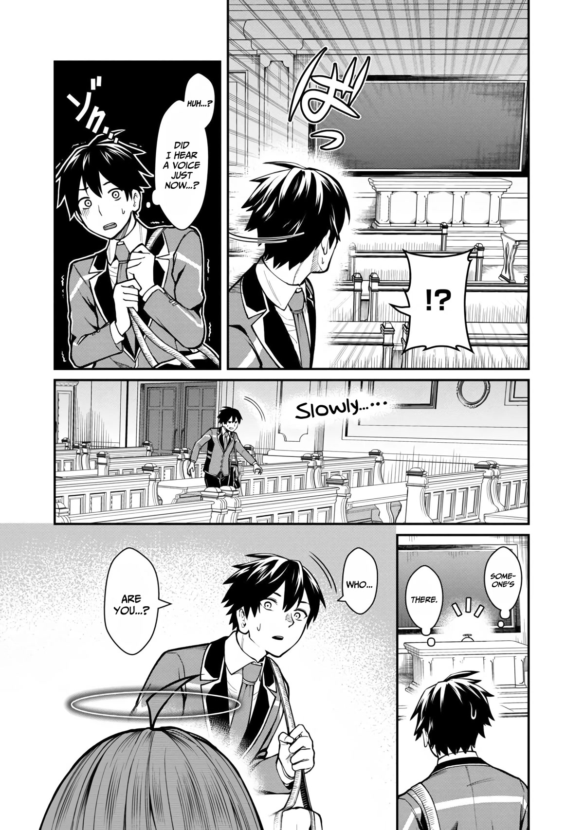 A Hero Trained by the Most Evil Demon King is Unrivaled in the Academy of Returnees from Another World Chapter 4 page 8 - Chapter 4
