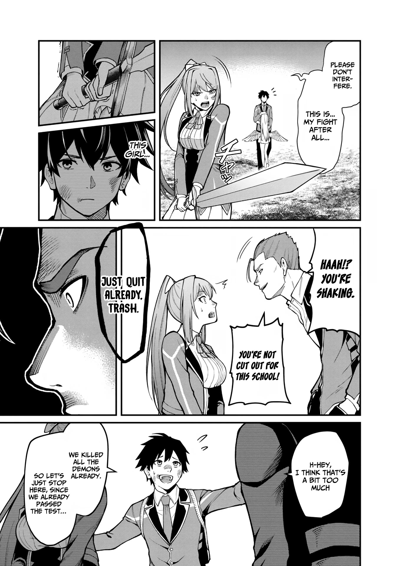A Hero Trained by the Most Evil Demon King is Unrivaled in the Academy of Returnees from Another World Chapter 6 page 12 - Chapter 6