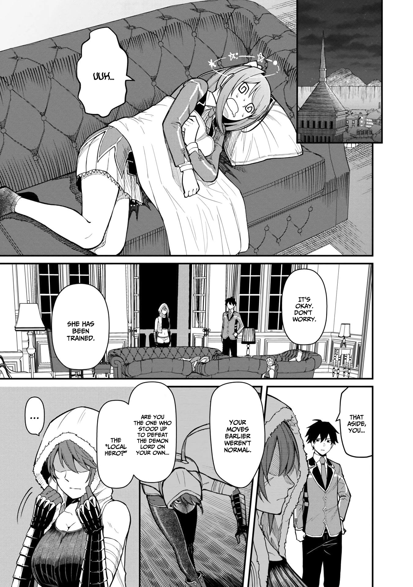 A Hero Trained by the Most Evil Demon King is Unrivaled in the Academy of Returnees from Another World Chapter 9 page 8 - Chapter 9