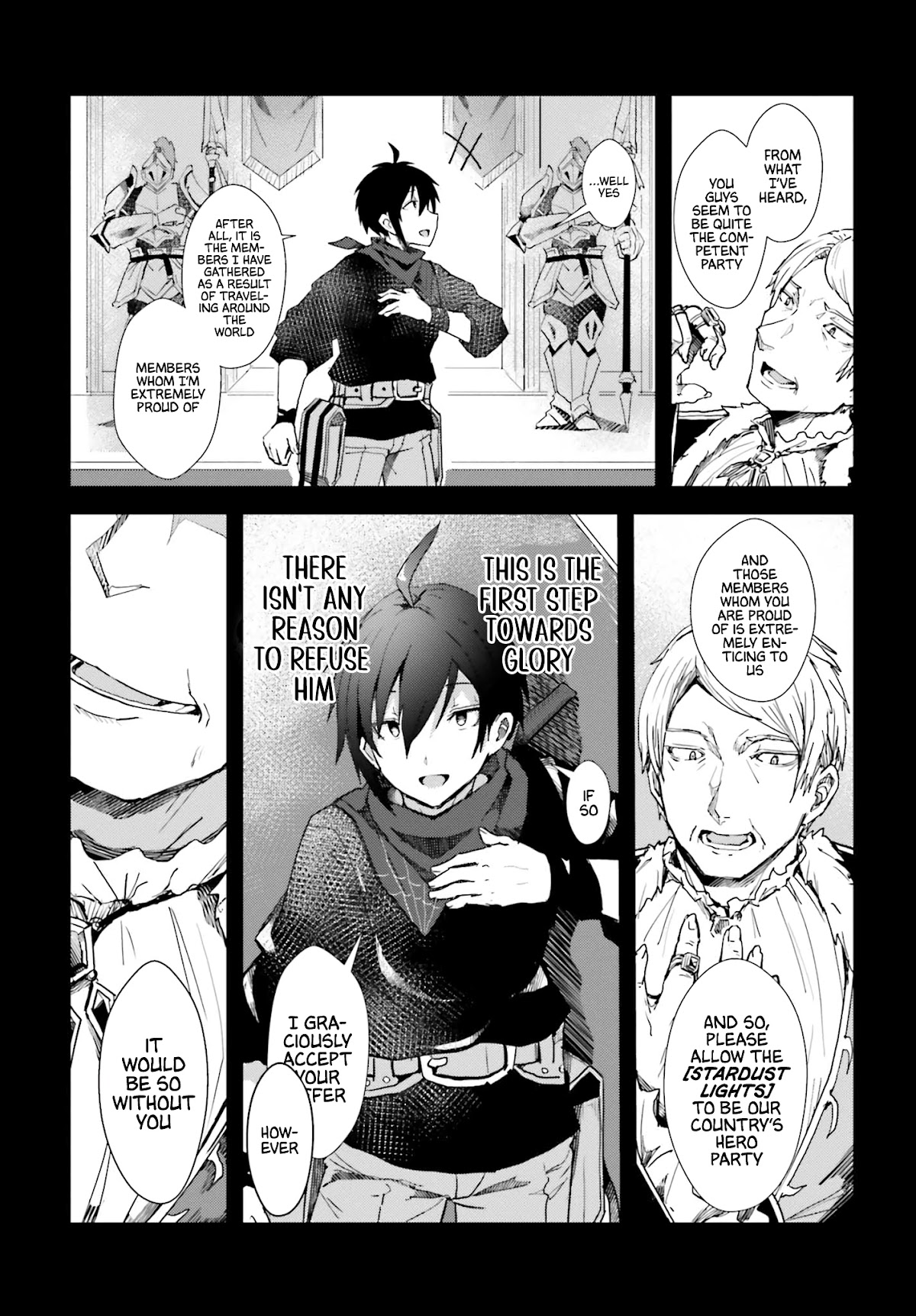A Heroic Tale About Starting With a Personal Relations Cheat(Ability) and Letting Others Do the Job Chapter 1 page 10 - Chapter 1
