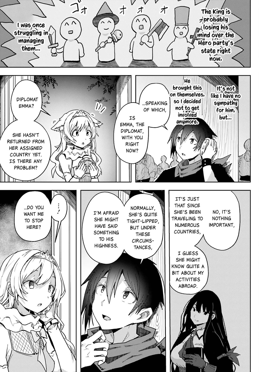 A Heroic Tale About Starting With a Personal Relations Cheat(Ability) and Letting Others Do the Job Chapter 10 page 9 - Chapter 10