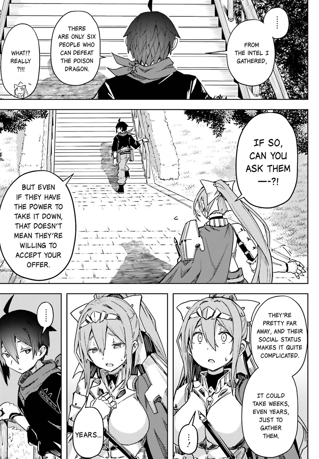 A Heroic Tale About Starting With a Personal Relations Cheat(Ability) and Letting Others Do the Job Chapter 16 page 14 - Chapter 16