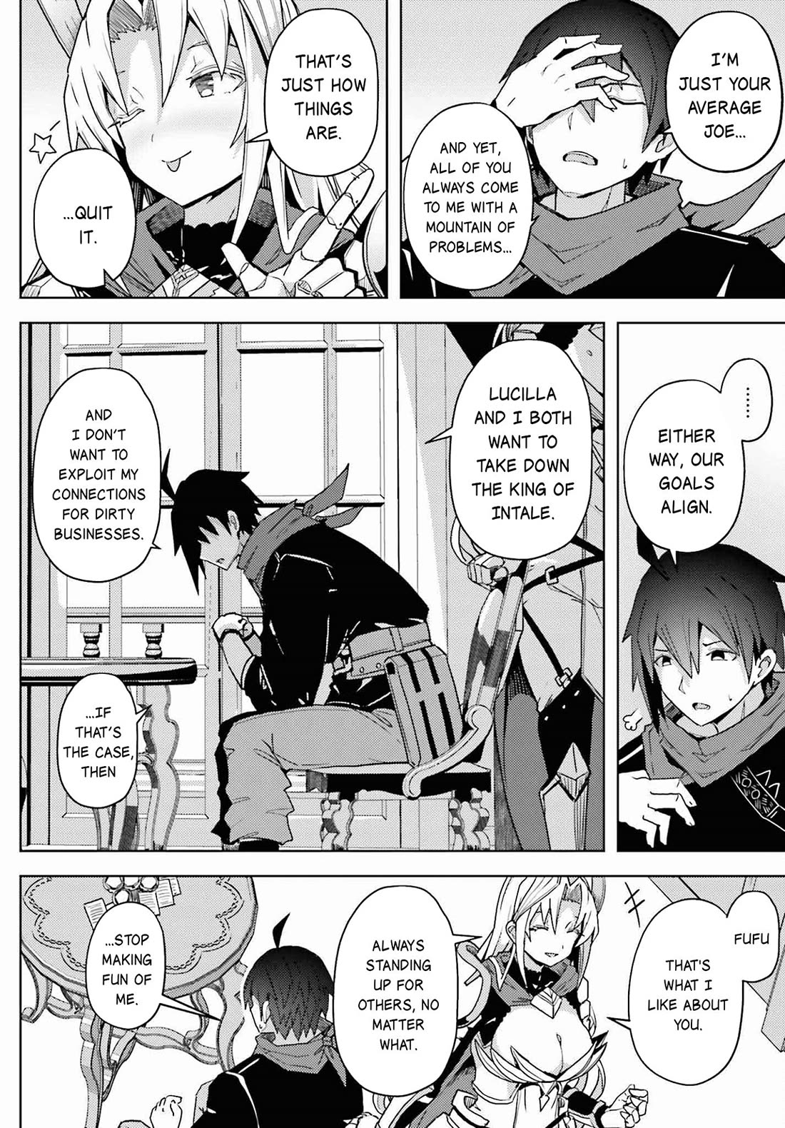 A Heroic Tale About Starting With a Personal Relations Cheat(Ability) and Letting Others Do the Job Chapter 19 page 11 - Chapter 19