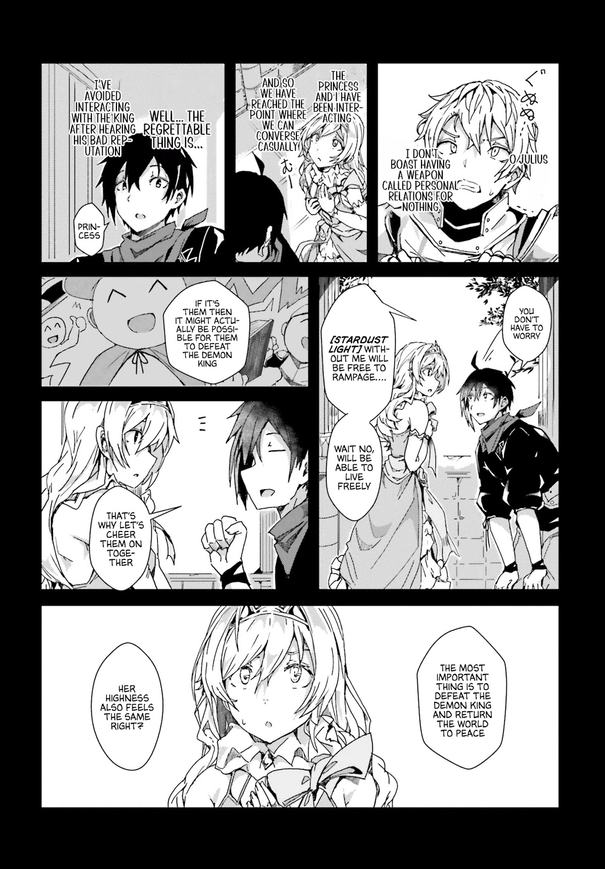 A Heroic Tale About Starting With a Personal Relations Cheat(Ability) and Letting Others Do the Job Chapter 2 page 11 - Chapter 2