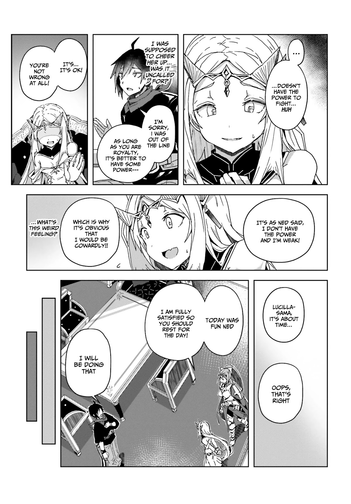 A Heroic Tale About Starting With a Personal Relations Cheat(Ability) and Letting Others Do the Job Chapter 3 page 14 - Chapter 3: Lucila-sama likes adventure stories