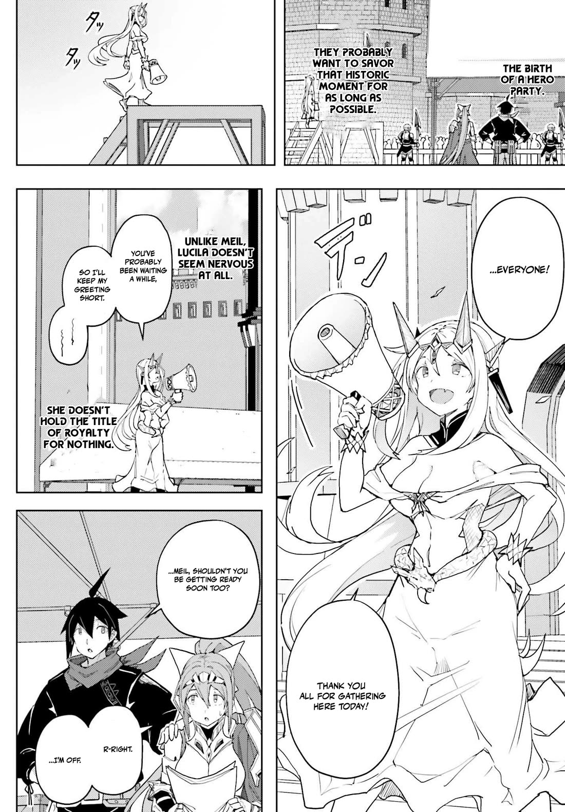 A Heroic Tale About Starting With a Personal Relations Cheat(Ability) and Letting Others Do the Job Chapter 34 page 10 - Chapter 34: Hero Party Selection Exam