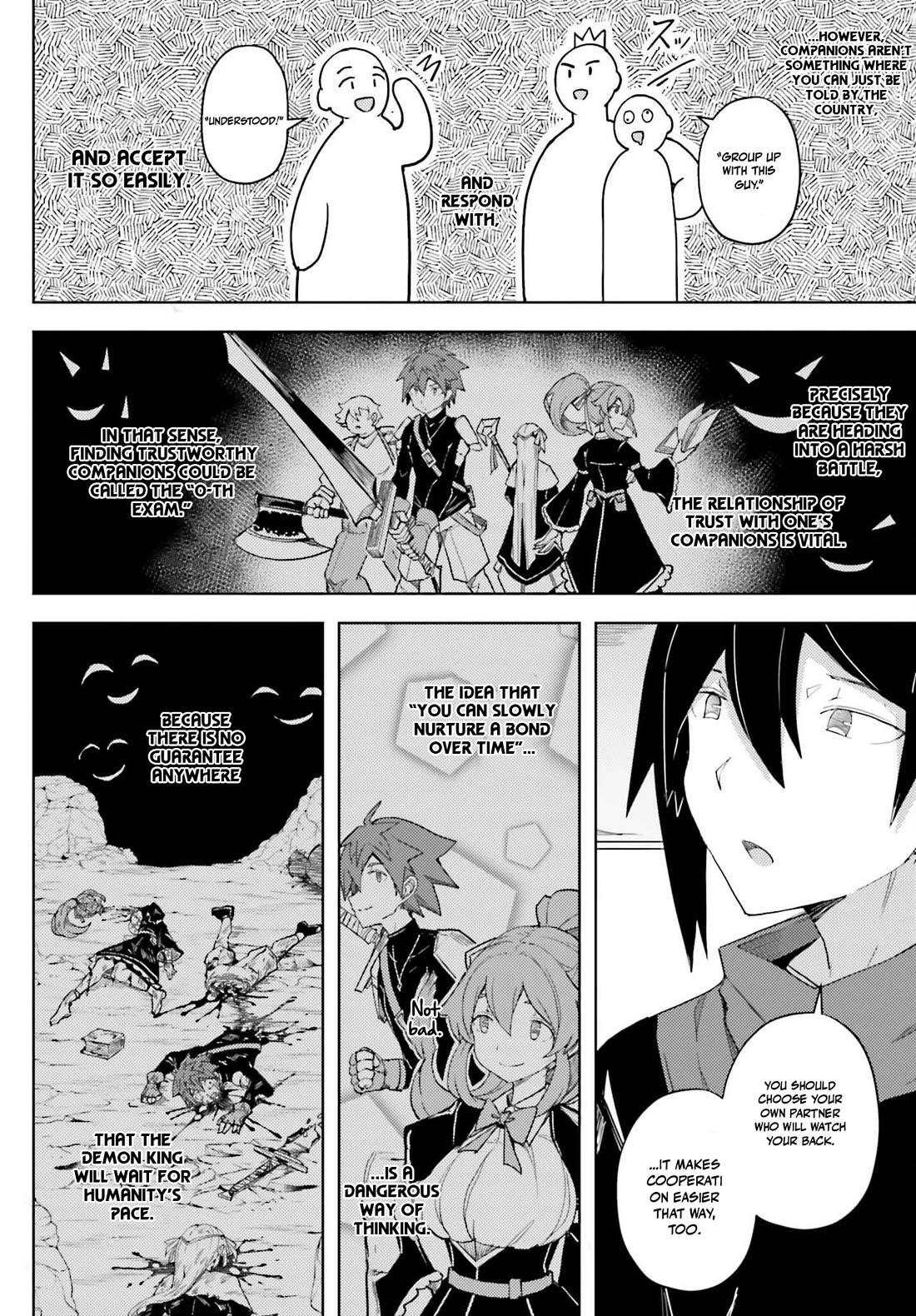 A Heroic Tale About Starting With a Personal Relations Cheat(Ability) and Letting Others Do the Job Chapter 34 page 8 - Chapter 34: Hero Party Selection Exam