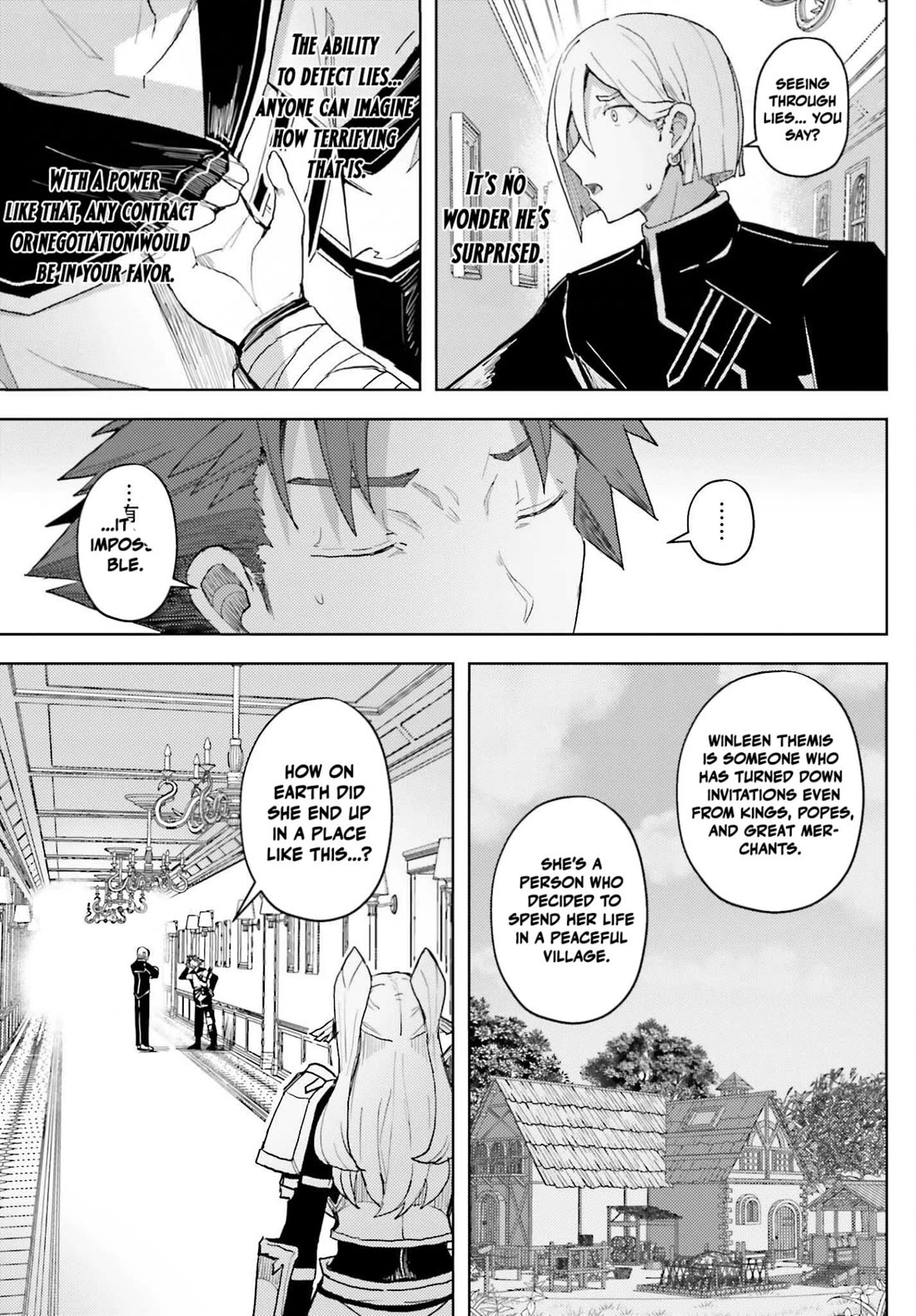 A Heroic Tale About Starting With a Personal Relations Cheat(Ability) and Letting Others Do the Job Chapter 35 page 21 - Chapter 35: The Interview