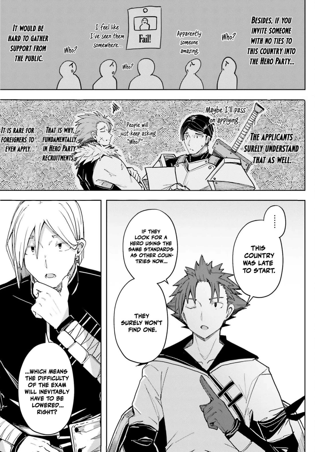 A Heroic Tale About Starting With a Personal Relations Cheat(Ability) and Letting Others Do the Job Chapter 35 page 7 - Chapter 35: The Interview