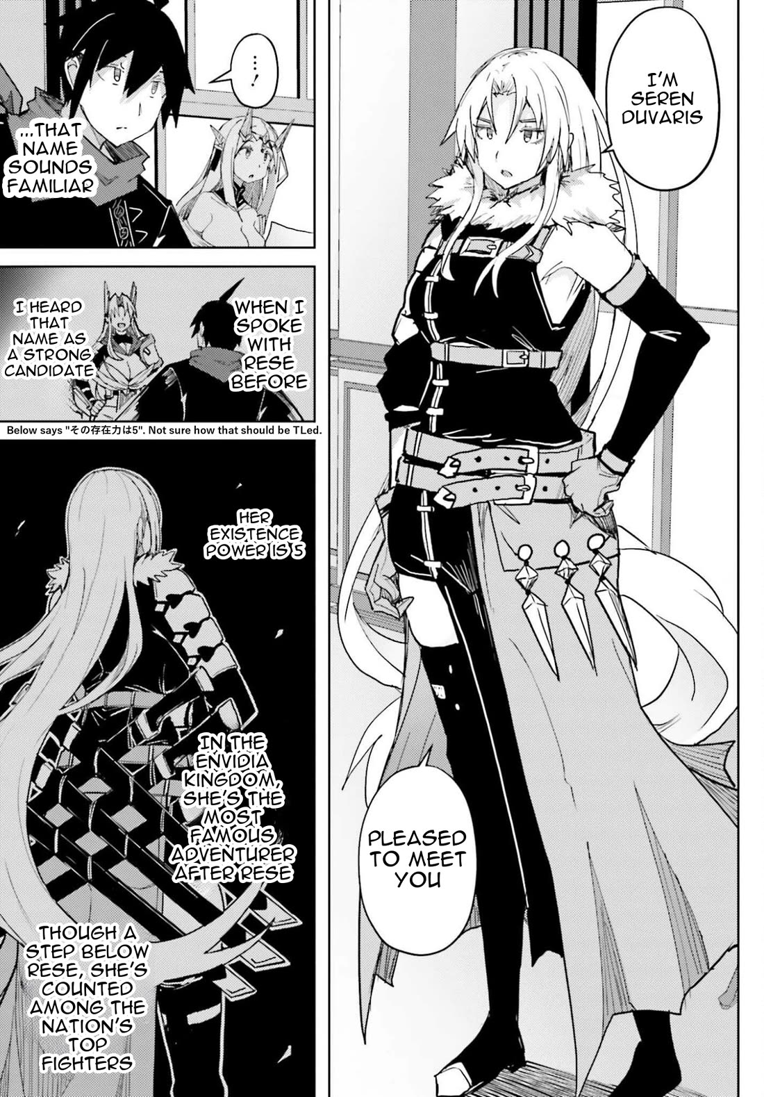 A Heroic Tale About Starting With a Personal Relations Cheat(Ability) and Letting Others Do the Job Chapter 37 page 10 - Chapter 37: The Two's Existence Level 5