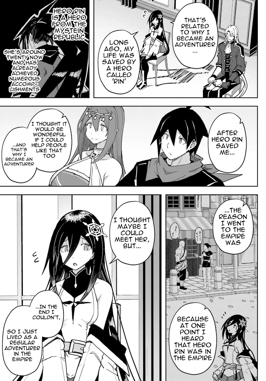 A Heroic Tale About Starting With a Personal Relations Cheat(Ability) and Letting Others Do the Job Chapter 37 page 24 - Chapter 37: The Two's Existence Level 5