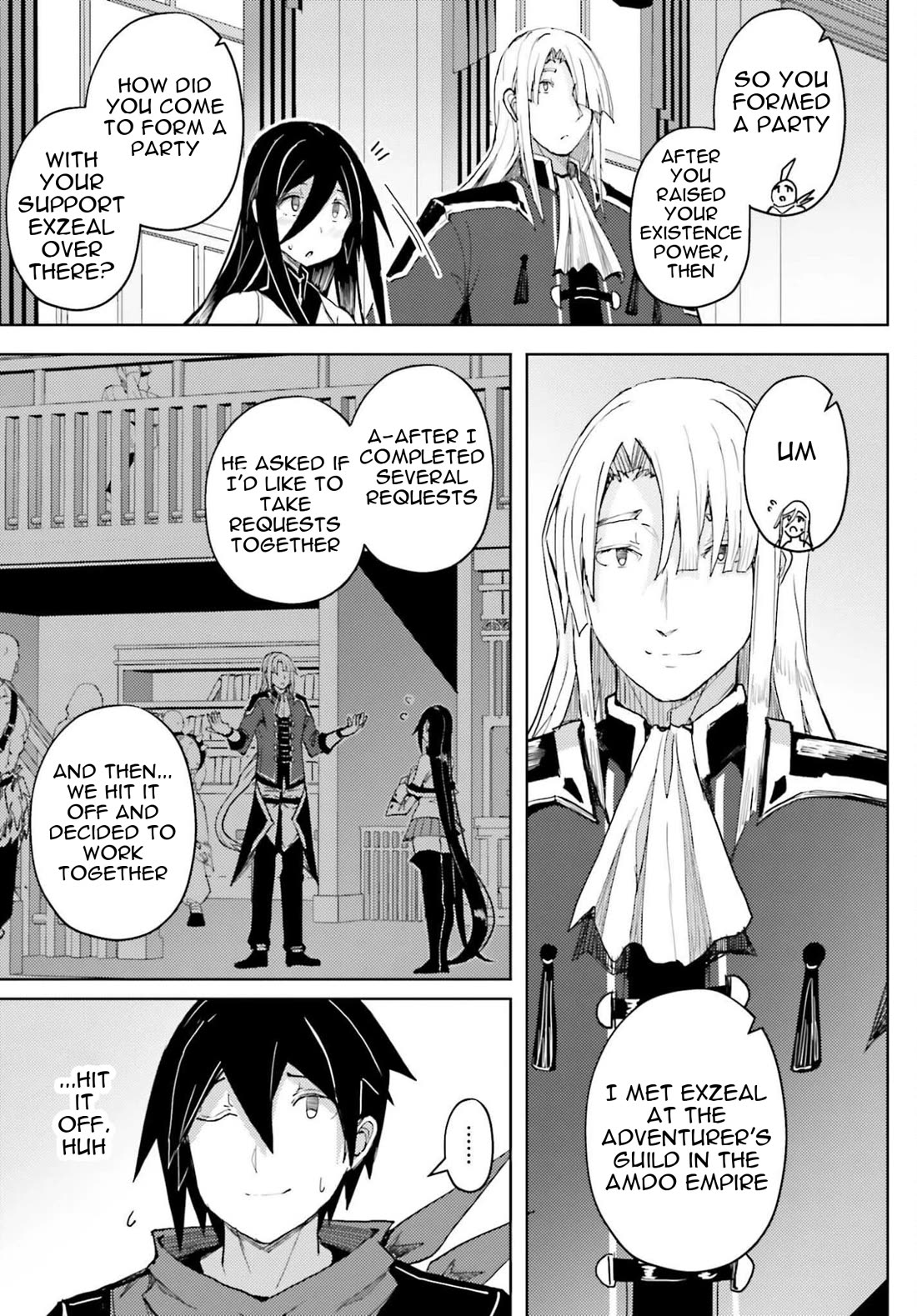 A Heroic Tale About Starting With a Personal Relations Cheat(Ability) and Letting Others Do the Job Chapter 37 page 28 - Chapter 37: The Two's Existence Level 5