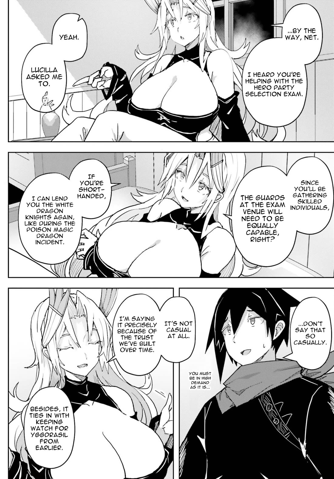A Heroic Tale About Starting With a Personal Relations Cheat(Ability) and Letting Others Do the Job Chapter 39 page 17 - Chapter 39: Secret Meeting
