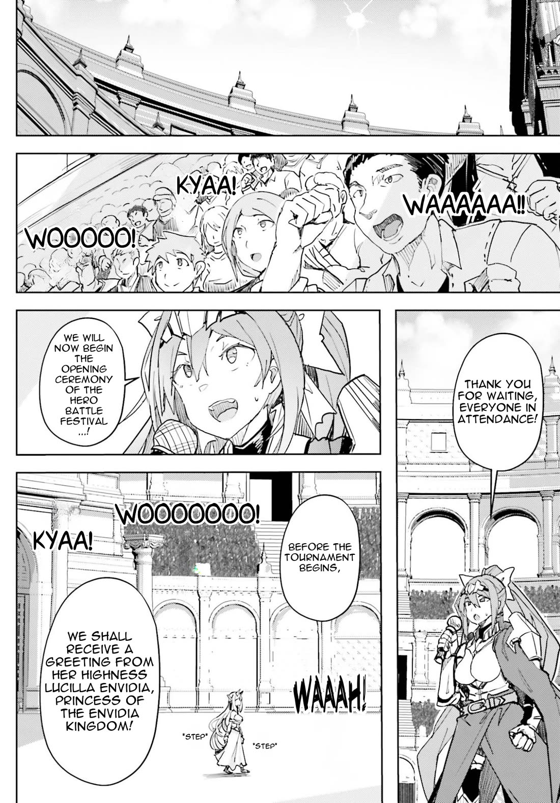 A Heroic Tale About Starting With a Personal Relations Cheat(Ability) and Letting Others Do the Job Chapter 43 page 17 - Chapter 43: Hero Battle Festival