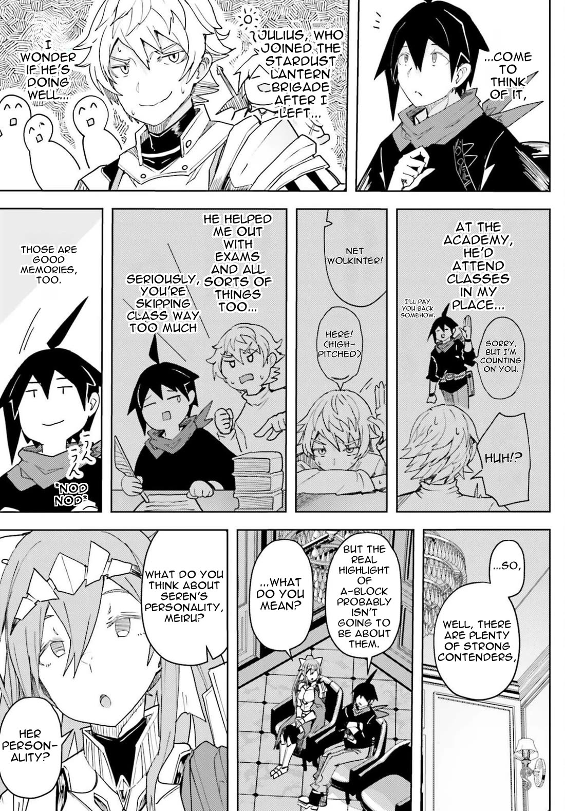A Heroic Tale About Starting With a Personal Relations Cheat(Ability) and Letting Others Do the Job Chapter 44 page 10 - Chapter 44: A-Block