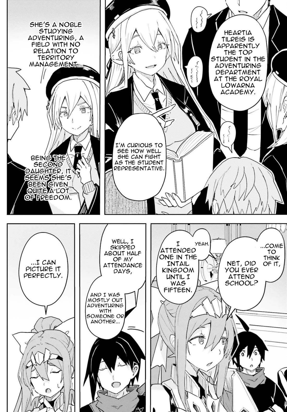 A Heroic Tale About Starting With a Personal Relations Cheat(Ability) and Letting Others Do the Job Chapter 44 page 9 - Chapter 44: A-Block