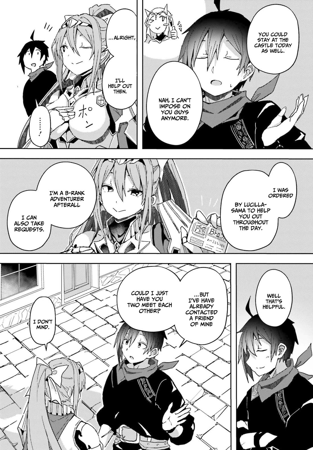 A Heroic Tale About Starting With a Personal Relations Cheat(Ability) and Letting Others Do the Job Chapter 5 page 14 - Chapter 5: Collaborator