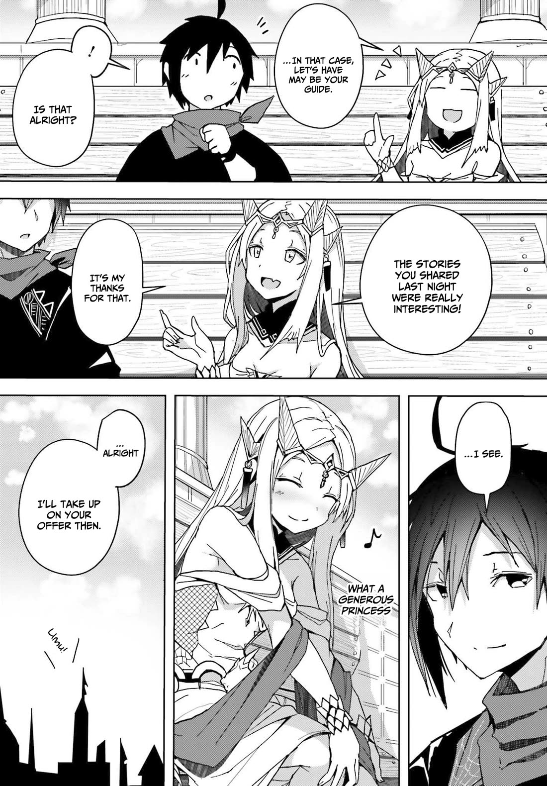 A Heroic Tale About Starting With a Personal Relations Cheat(Ability) and Letting Others Do the Job Chapter 5 page 8 - Chapter 5: Collaborator
