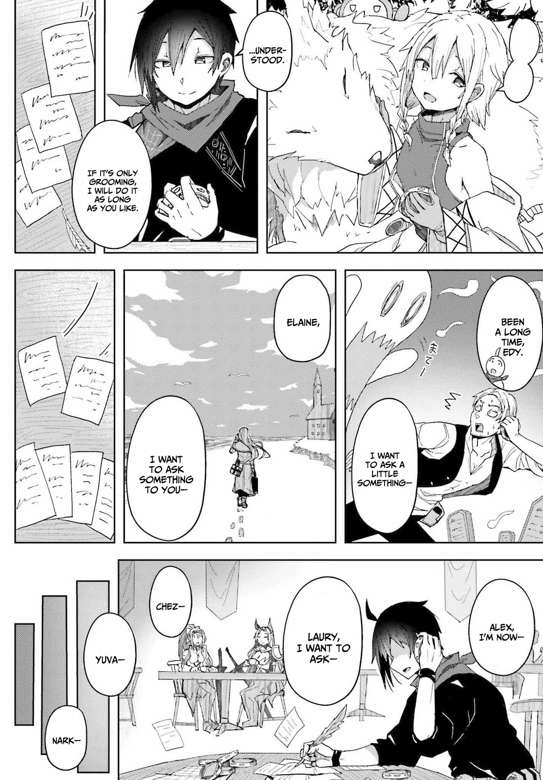 A Heroic Tale About Starting With a Personal Relations Cheat(Ability) and Letting Others Do the Job Chapter 6 page 11 - Chapter 6: Unparalleled search