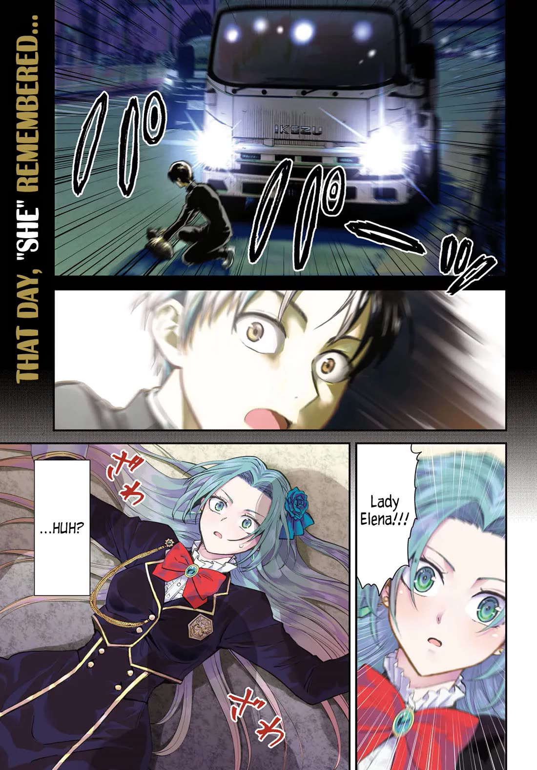 A High School Boy Reincarnates as the Villainous Daughter in an Otome Game. Chapter 1 page 1 - Chapter 1: The villainess (♂) gets reborn
