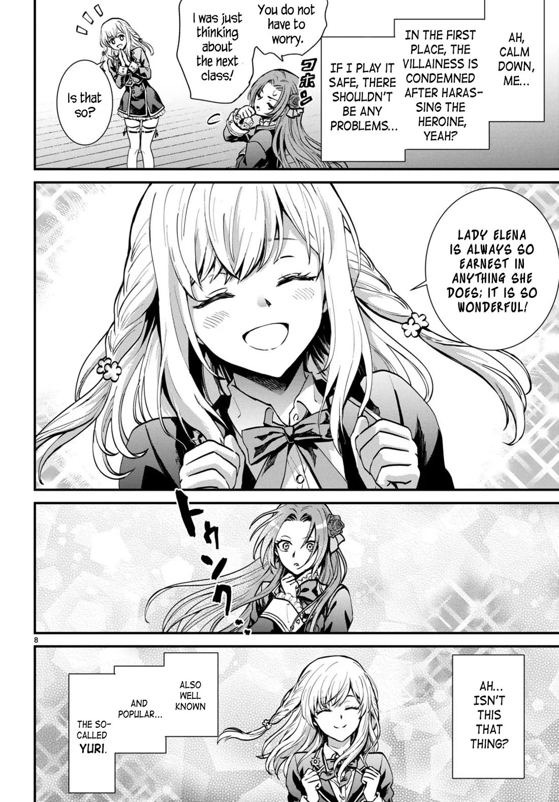 A High School Boy Reincarnates as the Villainous Daughter in an Otome Game. Chapter 1 page 11 - Chapter 1: The villainess (♂) gets reborn