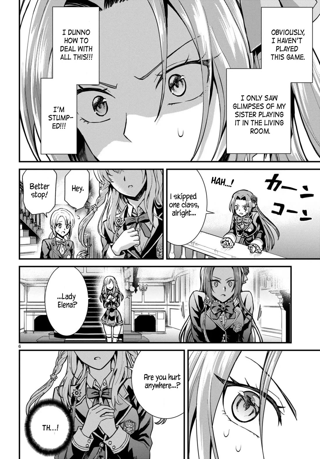 A High School Boy Reincarnates as the Villainous Daughter in an Otome Game. Chapter 1 page 9 - Chapter 1: The villainess (♂) gets reborn