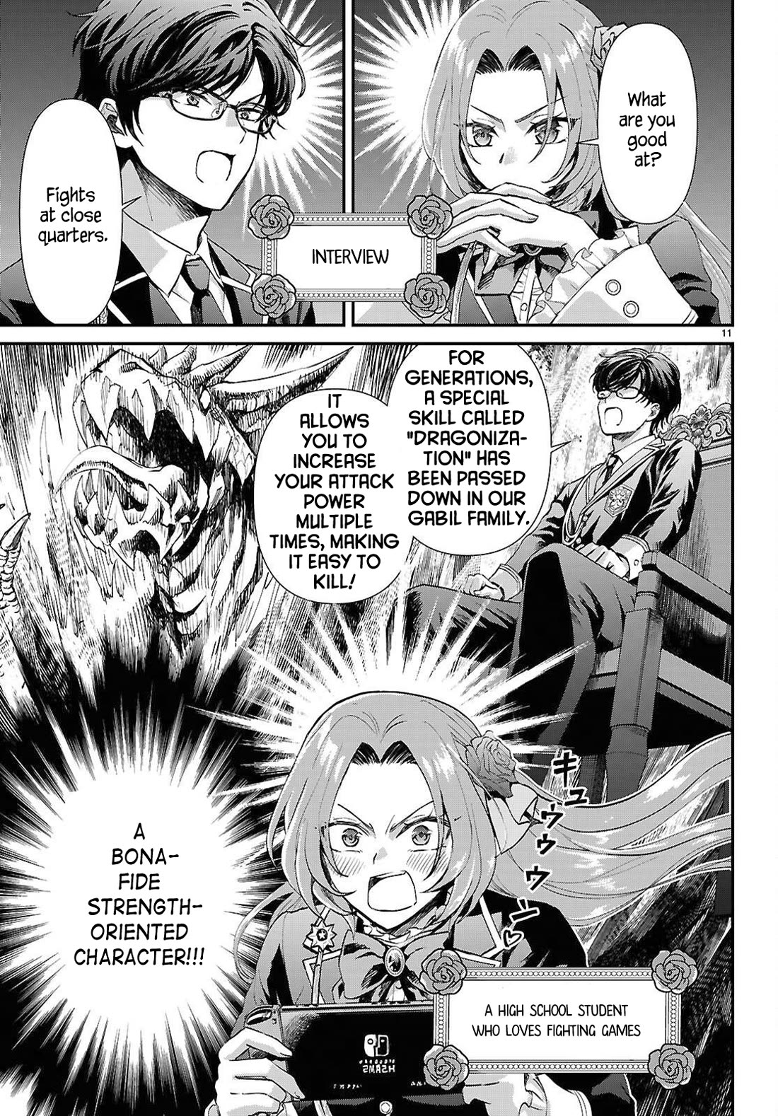 A High School Boy Reincarnates as the Villainous Daughter in an Otome Game. Chapter 10 page 11 - Chapter 10: The intellectual's power