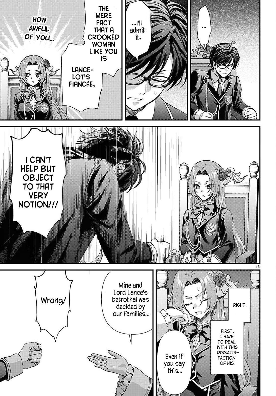 A High School Boy Reincarnates as the Villainous Daughter in an Otome Game. Chapter 10 page 13 - Chapter 10: The intellectual's power