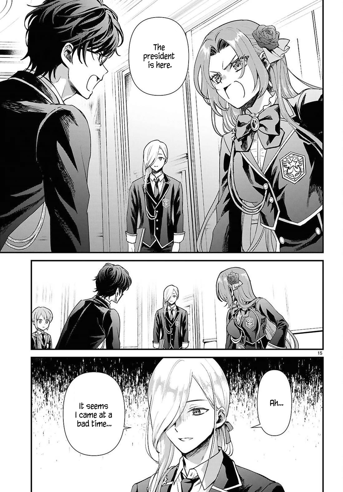A High School Boy Reincarnates as the Villainous Daughter in an Otome Game. Chapter 10 page 15 - Chapter 10: The intellectual's power