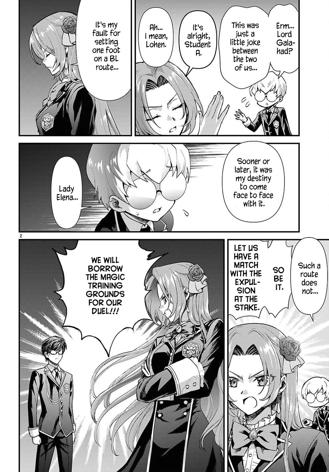 A High School Boy Reincarnates as the Villainous Daughter in an Otome Game. Chapter 10 page 2 - Chapter 10: The intellectual's power