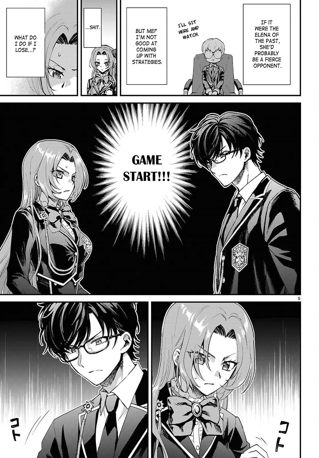 A High School Boy Reincarnates as the Villainous Daughter in an Otome Game. Chapter 10 page 5 - Chapter 10: The intellectual's power