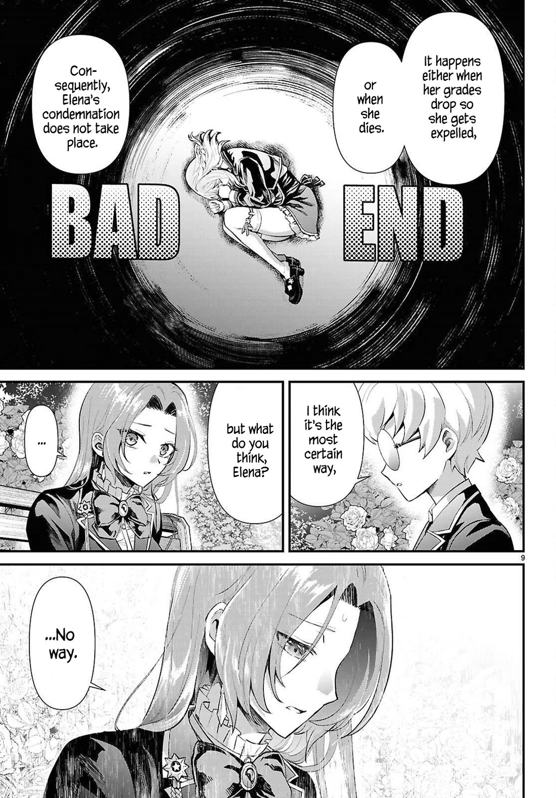 A High School Boy Reincarnates as the Villainous Daughter in an Otome Game. Chapter 11 page 10 - Chapter 11: Which ending will you choose?