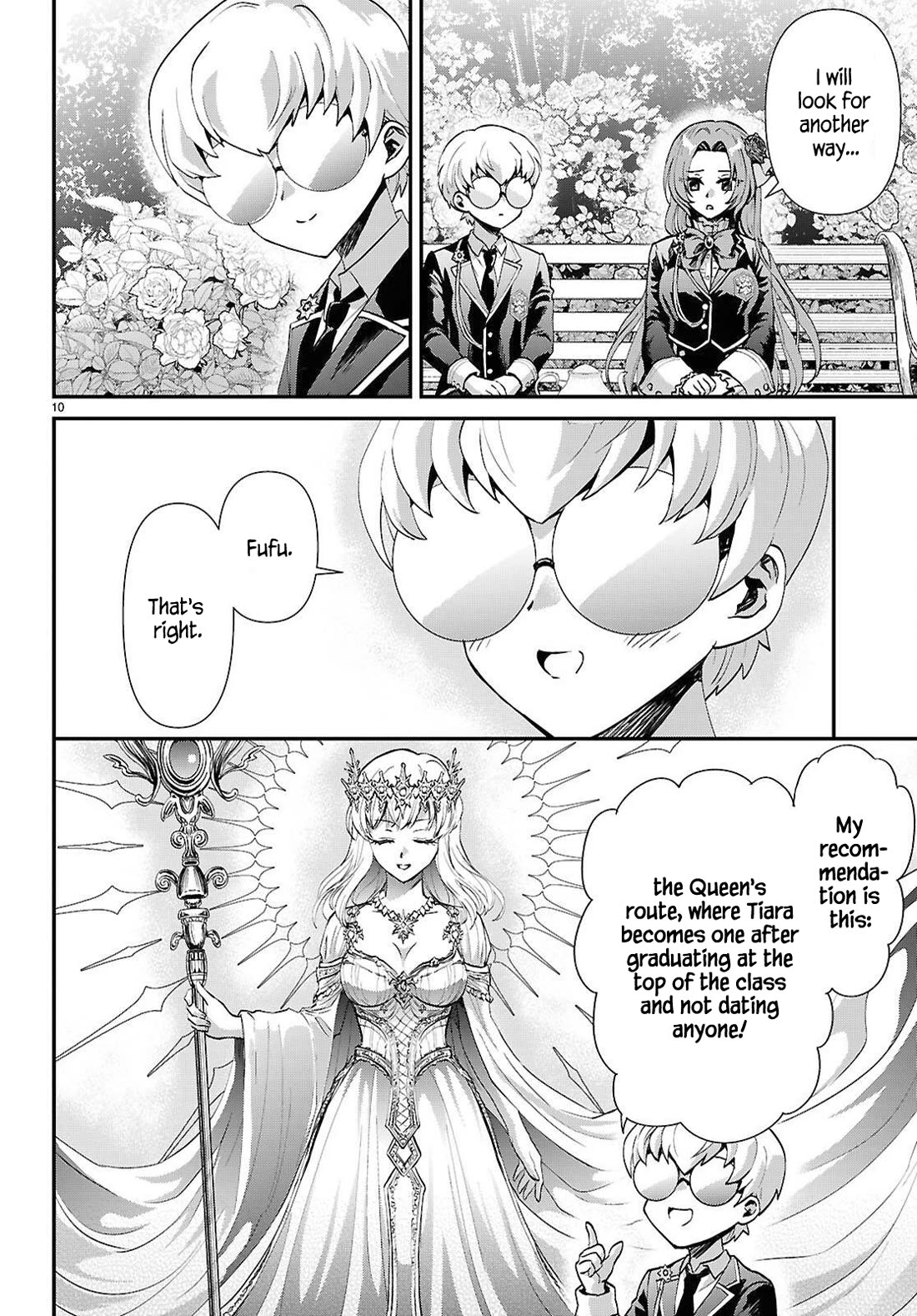 A High School Boy Reincarnates as the Villainous Daughter in an Otome Game. Chapter 11 page 11 - Chapter 11: Which ending will you choose?
