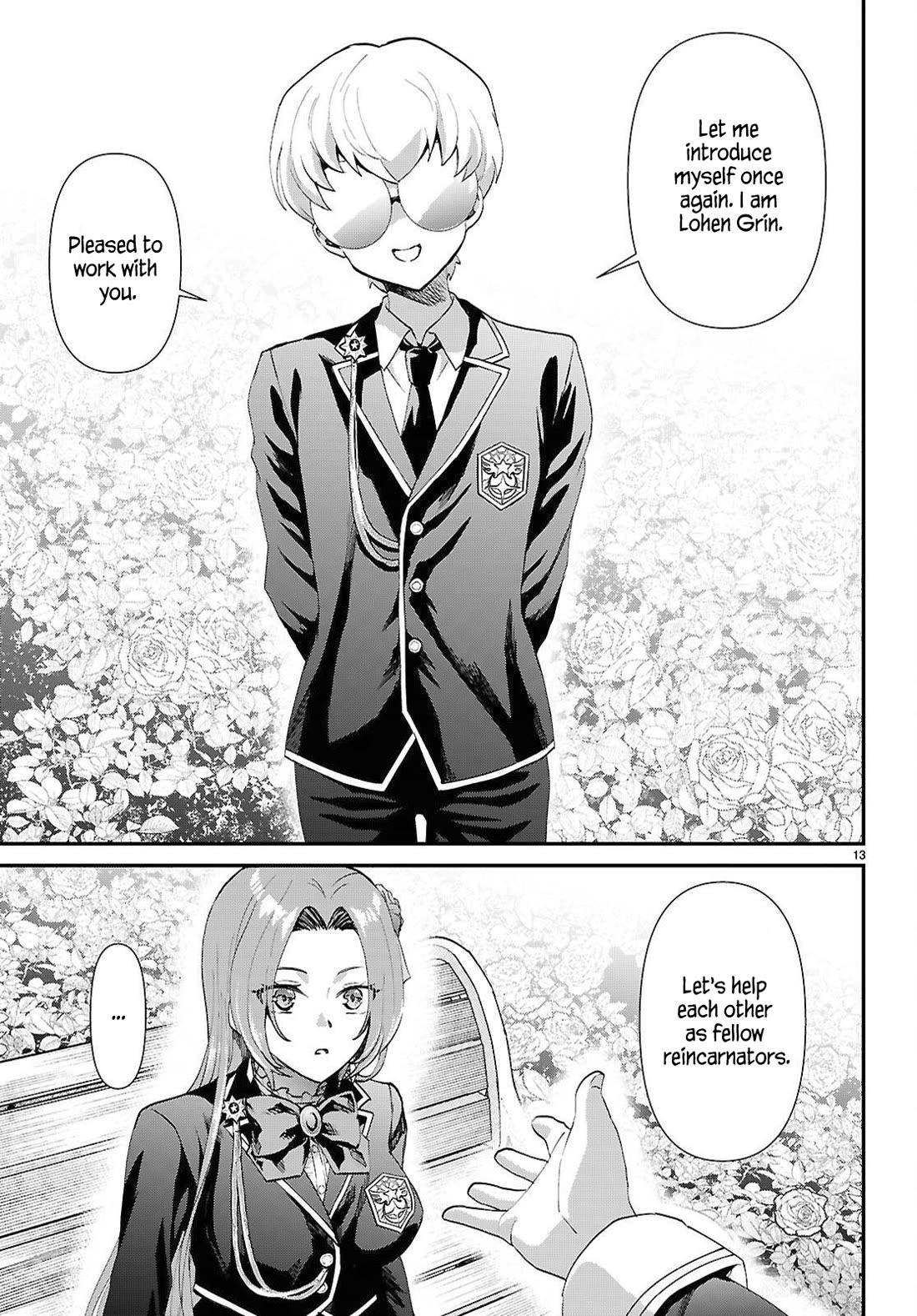 A High School Boy Reincarnates as the Villainous Daughter in an Otome Game. Chapter 11 page 14 - Chapter 11: Which ending will you choose?