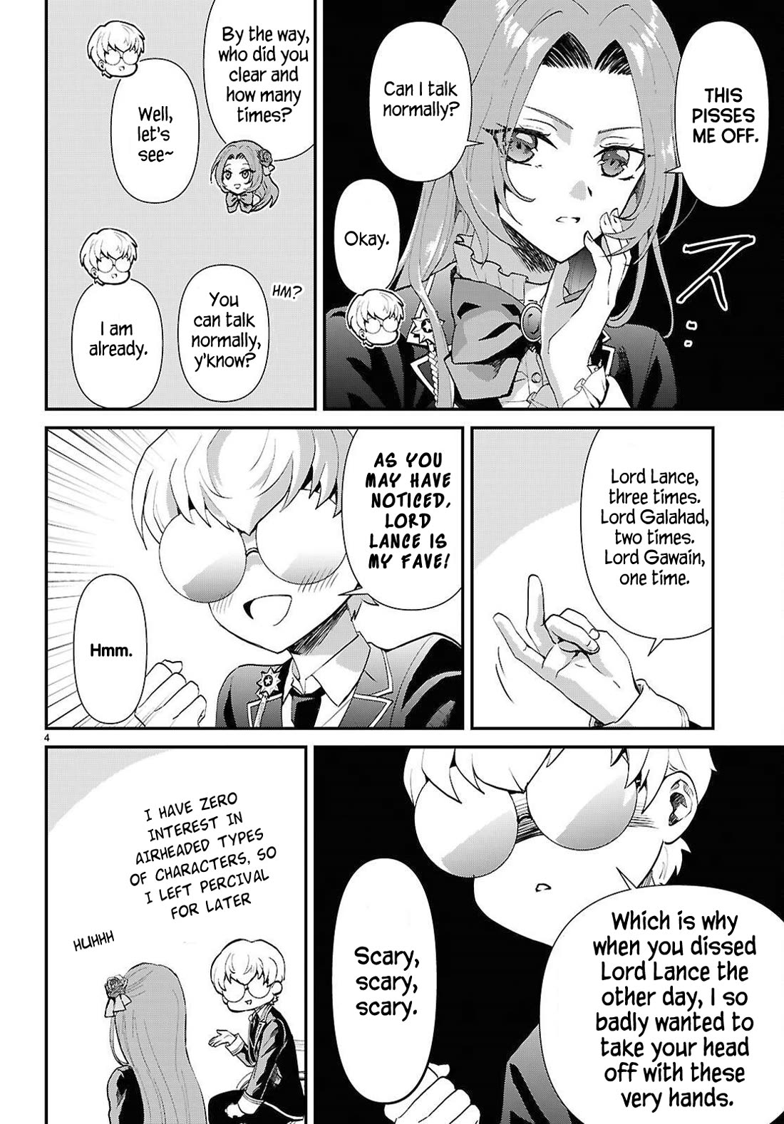 A High School Boy Reincarnates as the Villainous Daughter in an Otome Game. Chapter 11 page 5 - Chapter 11: Which ending will you choose?