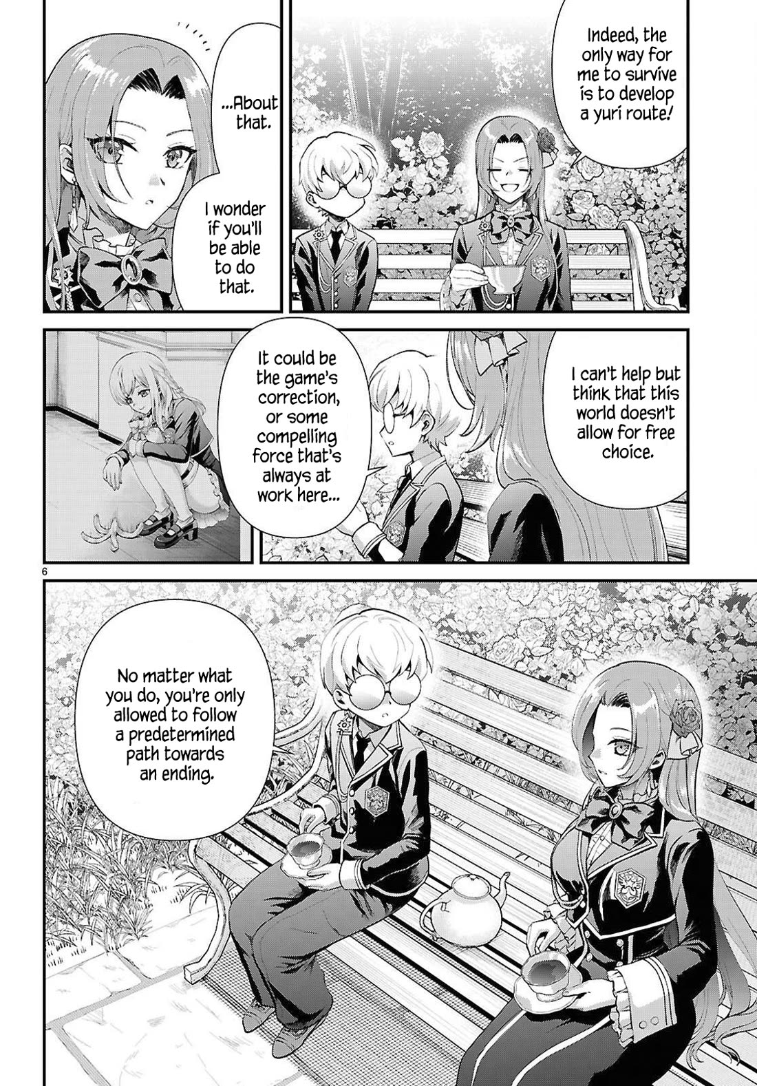 A High School Boy Reincarnates as the Villainous Daughter in an Otome Game. Chapter 11 page 7 - Chapter 11: Which ending will you choose?