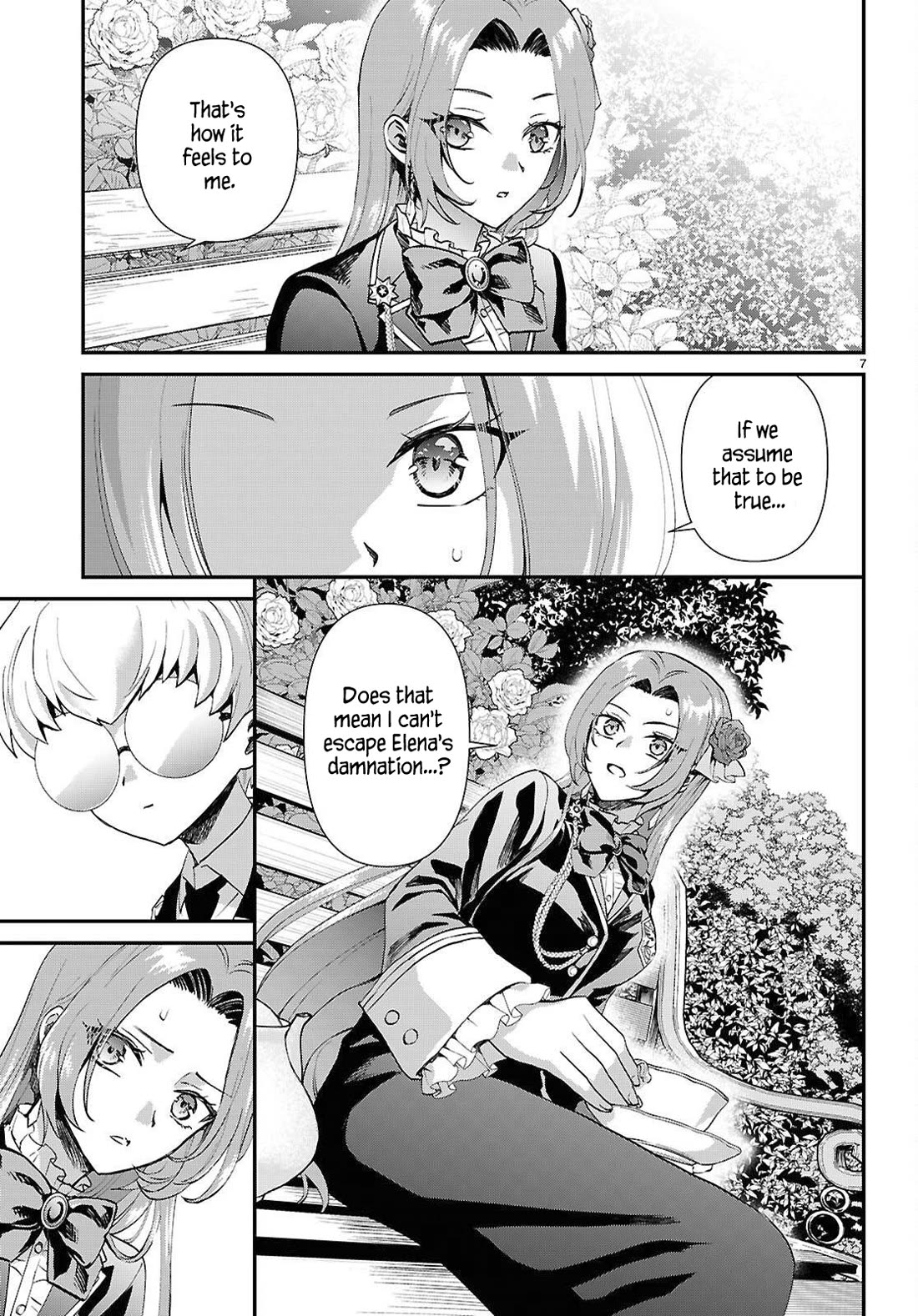A High School Boy Reincarnates as the Villainous Daughter in an Otome Game. Chapter 11 page 8 - Chapter 11: Which ending will you choose?