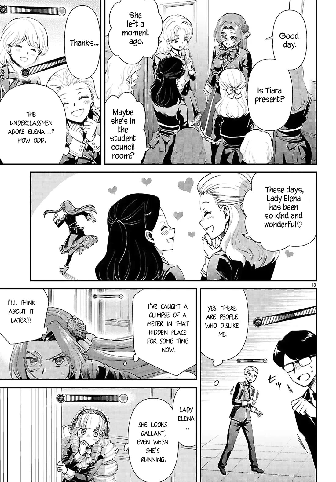 A High School Boy Reincarnates as the Villainous Daughter in an Otome Game. Chapter 12 page 13 - Chapter 12: Parameter Paradise