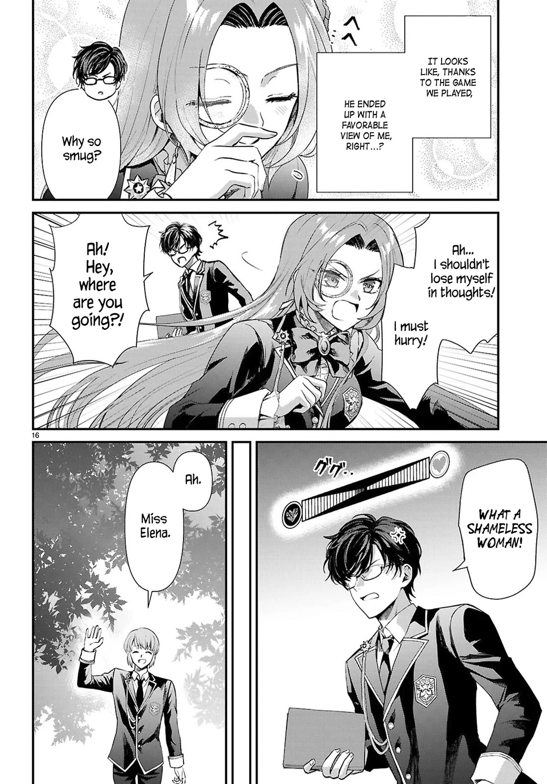 A High School Boy Reincarnates as the Villainous Daughter in an Otome Game. Chapter 12 page 16 - Chapter 12: Parameter Paradise