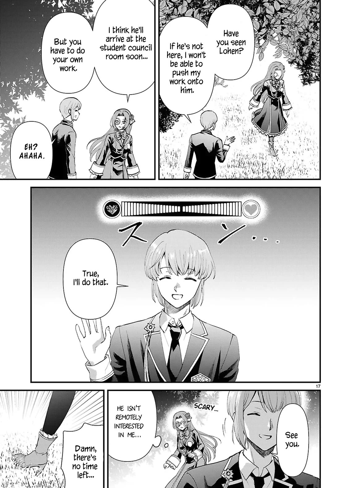 A High School Boy Reincarnates as the Villainous Daughter in an Otome Game. Chapter 12 page 17 - Chapter 12: Parameter Paradise