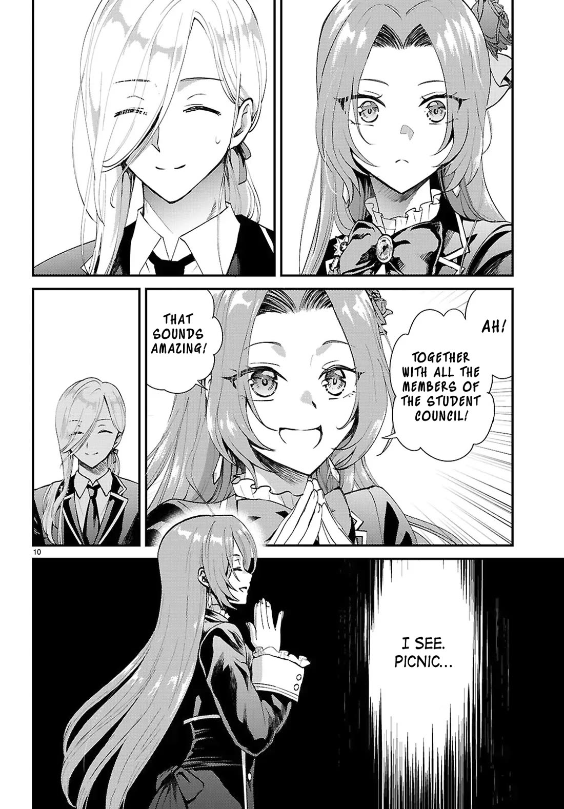 A High School Boy Reincarnates as the Villainous Daughter in an Otome Game. Chapter 13 page 10 - Chapter 13: Lance-sama wa kokurasetai
