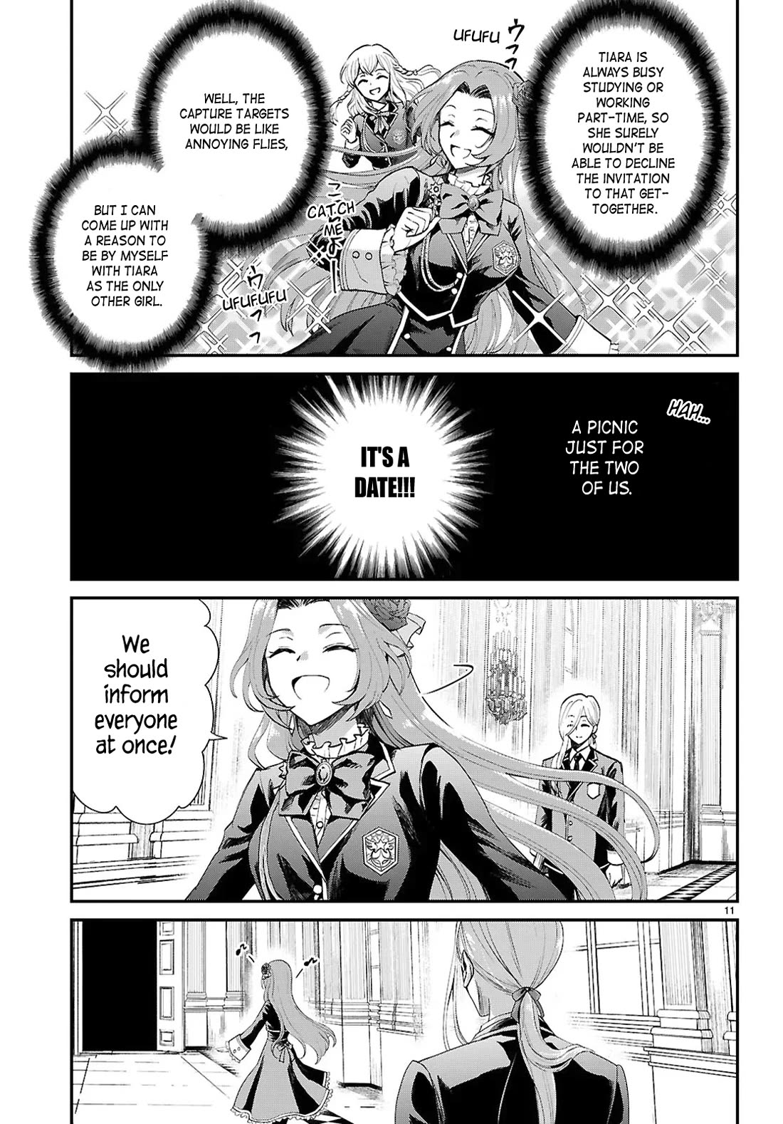 A High School Boy Reincarnates as the Villainous Daughter in an Otome Game. Chapter 13 page 11 - Chapter 13: Lance-sama wa kokurasetai