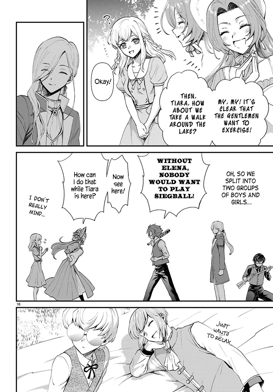 A High School Boy Reincarnates as the Villainous Daughter in an Otome Game. Chapter 13 page 16 - Chapter 13: Lance-sama wa kokurasetai