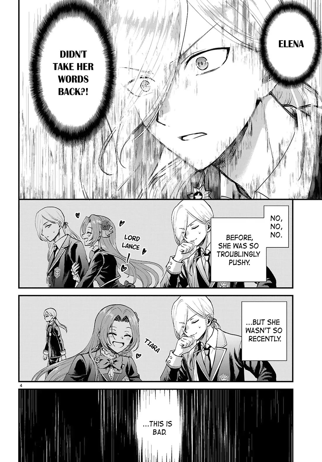A High School Boy Reincarnates as the Villainous Daughter in an Otome Game. Chapter 13 page 4 - Chapter 13: Lance-sama wa kokurasetai