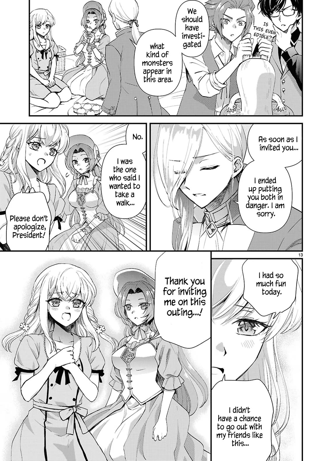 A High School Boy Reincarnates as the Villainous Daughter in an Otome Game. Chapter 14 page 13 - Chapter 14: Lance-sama wa kokurasetai (pt.2)