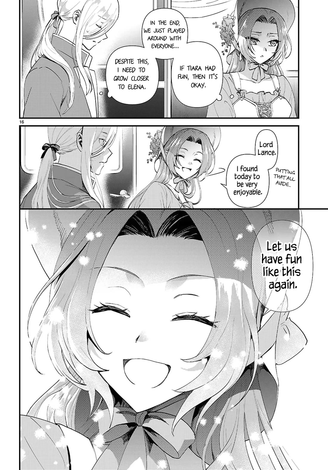 A High School Boy Reincarnates as the Villainous Daughter in an Otome Game. Chapter 14 page 16 - Chapter 14: Lance-sama wa kokurasetai (pt.2)