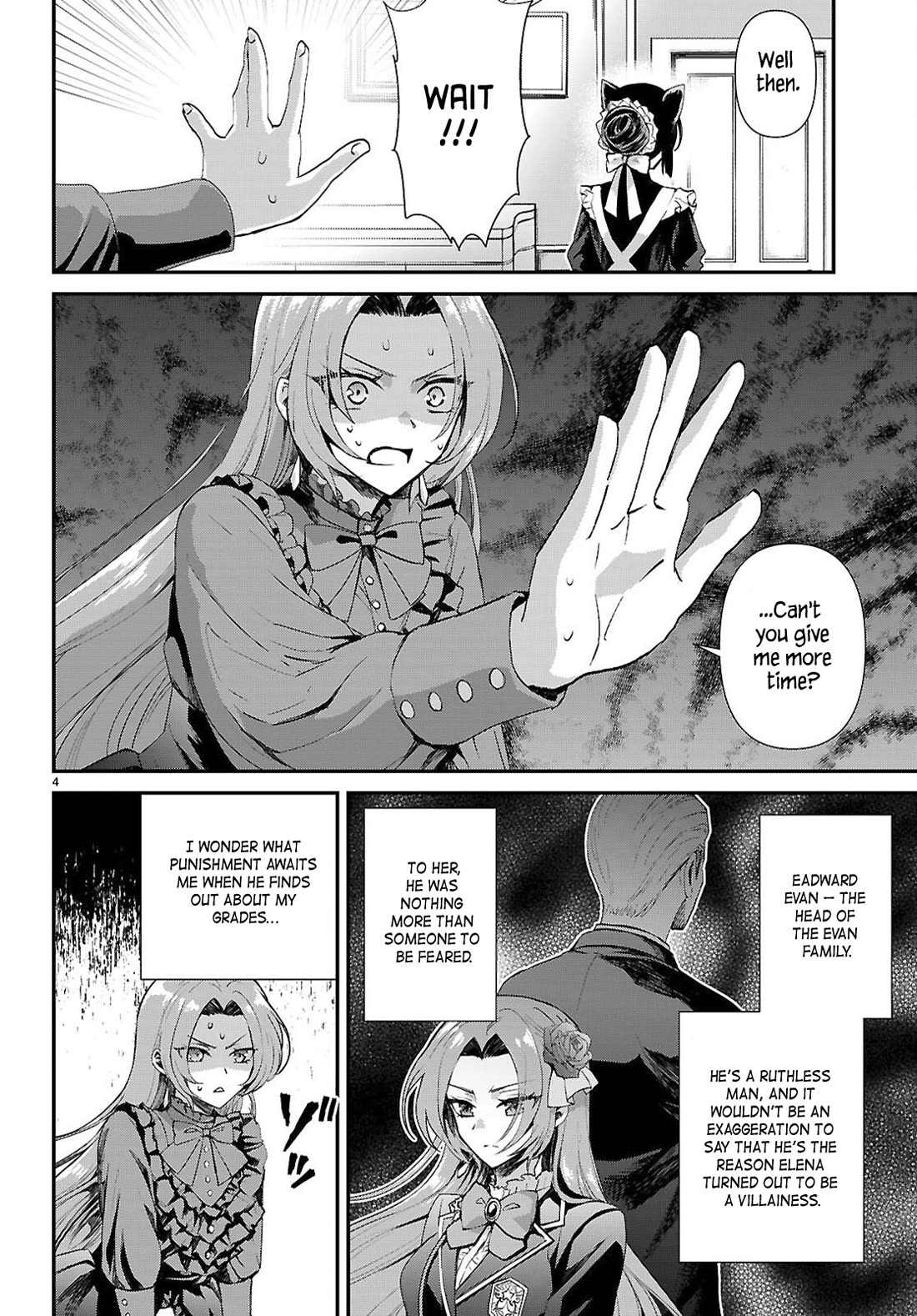 A High School Boy Reincarnates as the Villainous Daughter in an Otome Game. Chapter 15 page 4 - Chapter 15: The cheat lady's pride